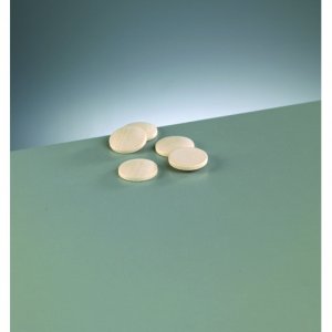 Knopfform aus Holz 25 mm - 50er-Pack - rund gebleicht, gewölbt Knopfform aus Holz 25 mm - 50er-Pack - rund gebleicht, gewölbt