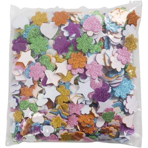 Dekorative Gummifiguren - 800 Stck