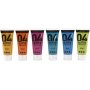 Schulfarbe - Acryl - Glitzer - Mischfarben - 6 x 20 ml