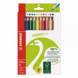 Buntstifte GreenTrio Thick - 12er-Pack Buntstifte GreenTrio Thick - 12er-Pack