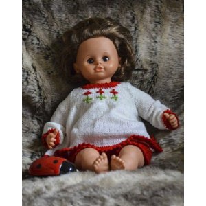 Strickmuster - Kleid und Hose für die Puppe Strickmuster - Kleid und Hose für die Puppe