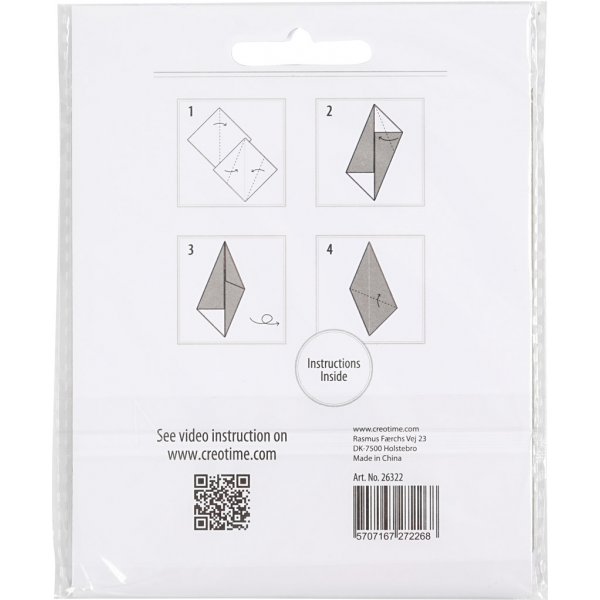 Origami-Papier - Gold - 10 x 10 cm - 20 Blatt