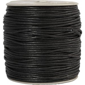 Baumwollschnur - Schwarz - 100 m - Ø2 mm Baumwollschnur - Schwarz - 100 m - Ø2 mm