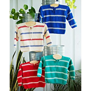 Strickanleitung - Muster gestrickter Pippi-Pullover Strickanleitung - Muster gestrickter Pippi-Pullover
