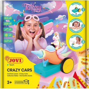 Tonset - Jovi-tech Plastilina - Rennwagen-Bausatz in Pastellfarben Tonset - Jovi-tech Plastilina - Rennwagen-Bausatz in Pastellfarben
