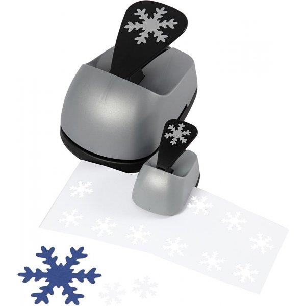 Schicht-auf-Schicht-Stanzer - Schneeflocke - 3 Stk