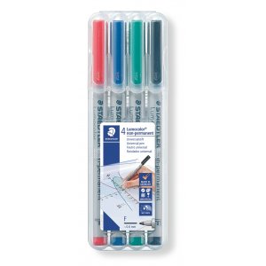 OH-Stifte Non-permanent 0,6 mm - 4 Stifte OH-Stifte Non-permanent 0,6 mm - 4 Stifte