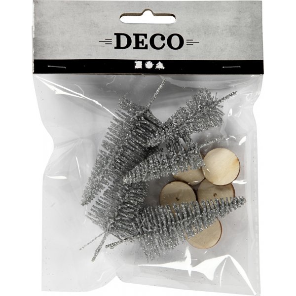 Minibume - Silber - 5 Stk