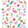 Aufkleber - Flamingo