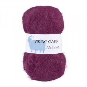 Wikingergarn Mohrino 50g - Augerbine (571) Wikingergarn Mohrino 50g - Augerbine (571)