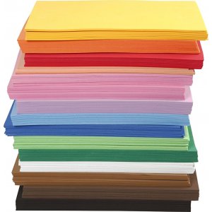 Dekogummi - gemischte Farben - A4 - 15x10 Stk Dekogummi - gemischte Farben - A4 - 15x10 Stk