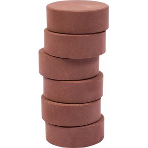 Farbpucks 44 mm - braun - 6 Stk Farbpucks 44 mm - braun - 6 Stk