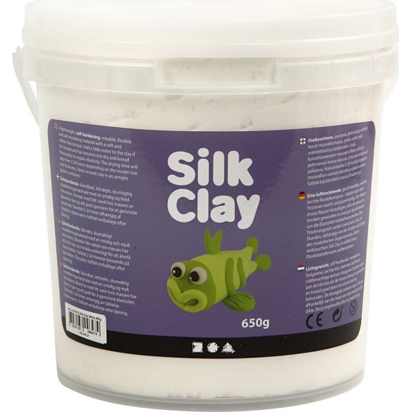 Silk Clay - wei - 650 g