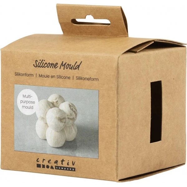 Silikonform - Quadratisch mit Blasen