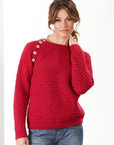 Strickanleitungen - Strukturierte Strickpullover fr Kinder, Damen & Herren