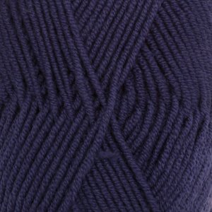 DROPS Merino Extra Fine Uni Color Garn - 50 g - Dunkelblau (20) DROPS Merino Extra Fine Uni Color Garn - 50 g - Dunkelblau (20)
