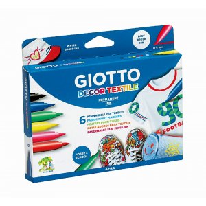 Textilstifte Giotto Decor - 6er-Pack Textilstifte Giotto Decor - 6er-Pack