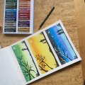 Kundenbild Ölpastell-Set - 50 Buntstifte