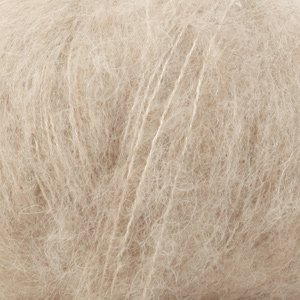 DROPS Brushed Alpaca Silk Garn - 25 g - Hellbeige (04) DROPS Brushed Alpaca Silk Garn - 25 g - Hellbeige (04)