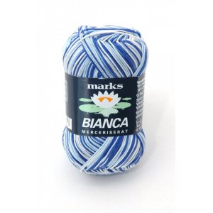 Bianca Ombre Garn - 50g - Blau/Weiß (1535) Bianca Ombre Garn - 50g - Blau/Weiß (1535)