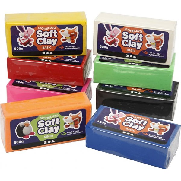 Modell - gemischte Farben - 8 x 500 g