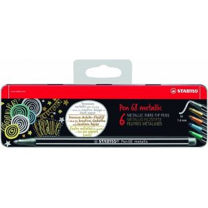 Faserschreiber Pen 68 Metalletui - 6er-Pack Faserschreiber Pen 68 Metalletui - 6er-Pack