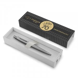 Kugelschreiber Parker Jotter - Special Edition 70th Anniversary - Edelstahl - Mittelblau Kugelschreiber Parker Jotter - Special Edition 70th Anniversary - Edelstahl - Mittelblau