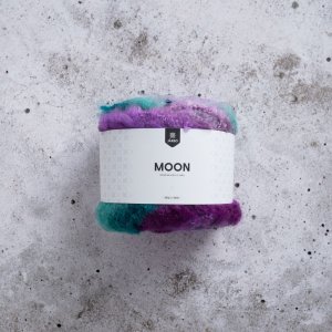 Mond 150g - Scharlachrote Bänder Mond 150g - Scharlachrote Bänder