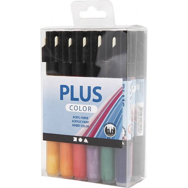 Plus Color Marker - gemischte Farben - 18 Stk