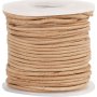 Lederband - Natur - 1 mm - 10 m