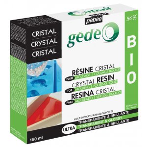 Harz - Pebeo Crystal - Klares bioorganisches Harzset 150 ml Harz - Pebeo Crystal - Klares bioorganisches Harzset 150 ml
