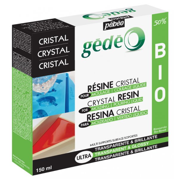 Harz - Pebeo Crystal - Klares bioorganisches Harzset 150 ml