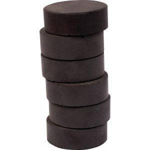 Farbpucks 44 mm - Schwarz - 6 Stk Farbpucks 44 mm - Schwarz - 6 Stk
