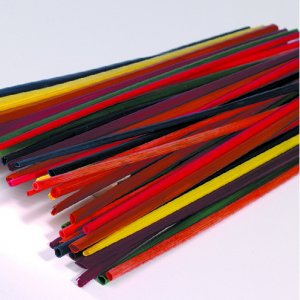 Stroh 22 cm - gemischte Farben 50 Stk. Stroh 22 cm - gemischte Farben 50 Stk.