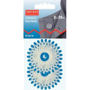 Leinenfaden 20m weiß 2 Stk Leinenfaden 20m weiß 2 Stk