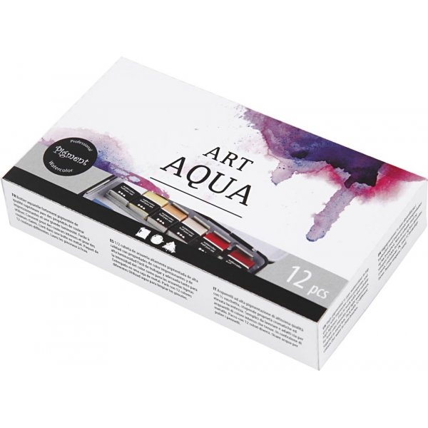 Art Aqua Aquarellfarben - Standardfarben - 12 Stk