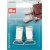 Kleiderbgelclip Stahl silberfarben 18 mm 2 Stk