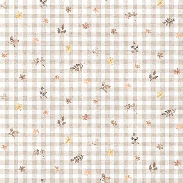 Tuva Textilwachstuch beige