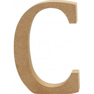 Buchstabe - 13 x 2 cm - C Buchstabe - 13 x 2 cm - C