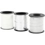 Geschenkkordel - Silber - Silberglitter - Wei - 3 x 15 m
