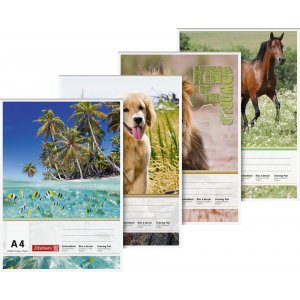 Zeichenblock - A4 (20 Seiten) - Tiere Zeichenblock - A4 (20 Seiten) - Tiere