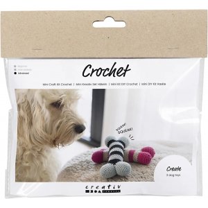 Mini DIY Kit Häkeln, Hundeknochen Mini DIY Kit Häkeln, Hundeknochen