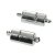 Magnetverschluss 20 mm - versilbert 2 Steckplätze, extra stark Magnetverschluss 20 mm - versilbert 2 Steckplätze, extra stark
