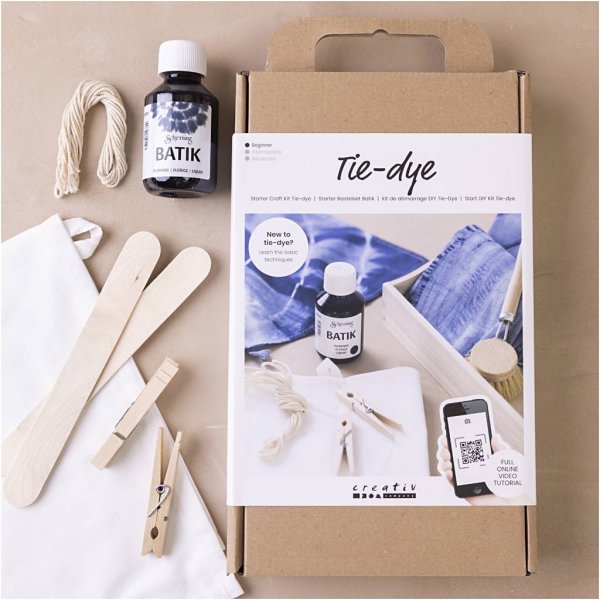 Starten Sie das DIY-Kit Tie-Dye Starten Sie das DIY-Kit Tie-Dye