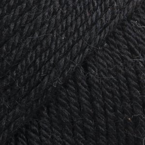 DROPS Lima Uni Color Garn - 50 g - Schwarz (8903) DROPS Lima Uni Color Garn - 50 g - Schwarz (8903)