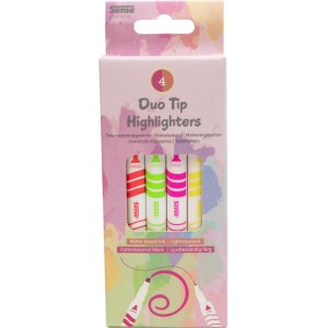 Duo Tip Highlighter 4P Duo Tip Highlighter 4P