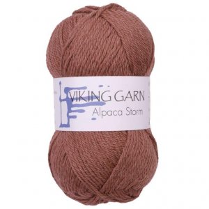Wikingergarn Alpaca Storm 50g - Hellbraun (555) Wikingergarn Alpaca Storm 50g - Hellbraun (555)