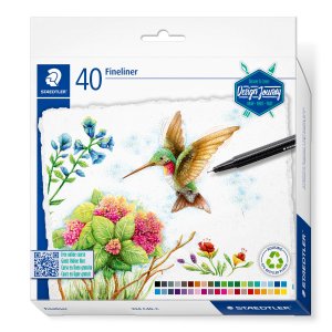 Triplus Fineliner, verschiedene Farben - 40er-Packung