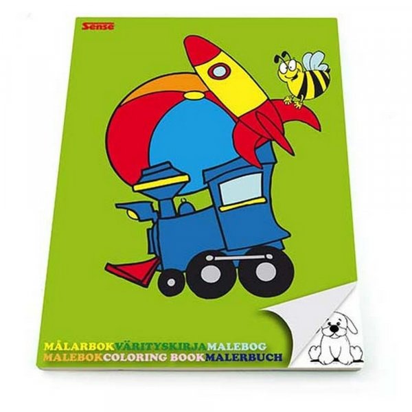 Malbuch Einfache Bilder - Sinn