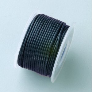 Kordel aus gewachster Baumwolle - Creme Kordel aus gewachster Baumwolle - Creme